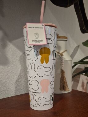 Miffi + Starbucks White Tumbler